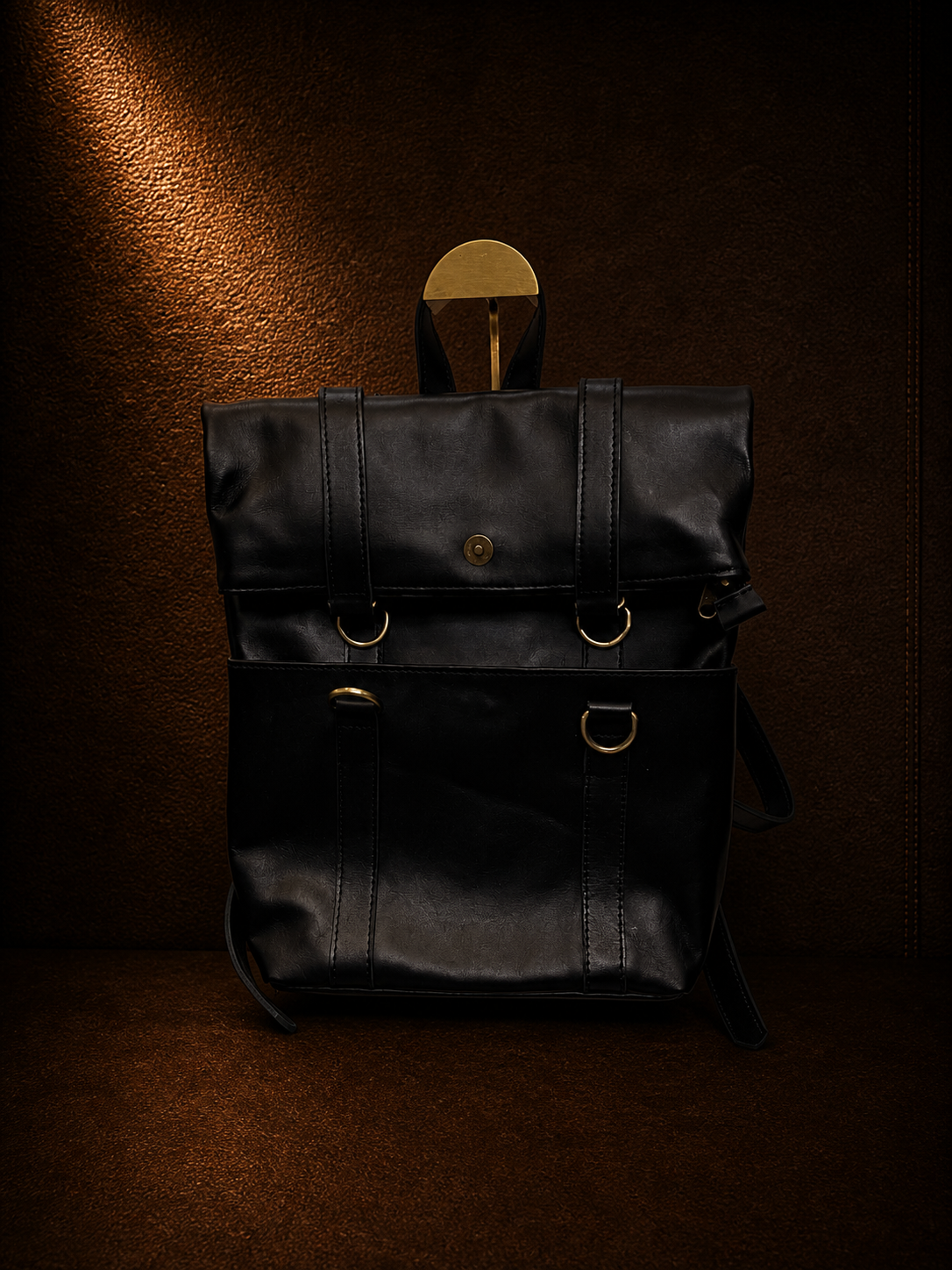Kimar Signature Carryall – Luxury backpack and everyday bag, front view